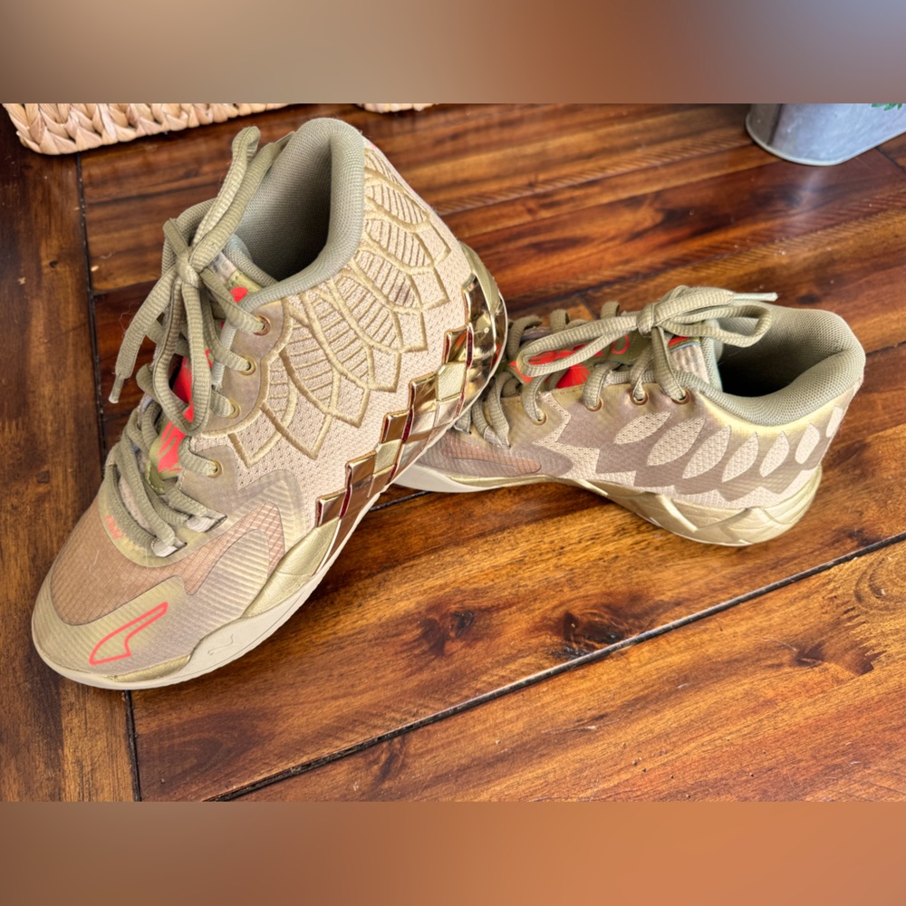 Puma Melo Golden Child Basketball Shoes